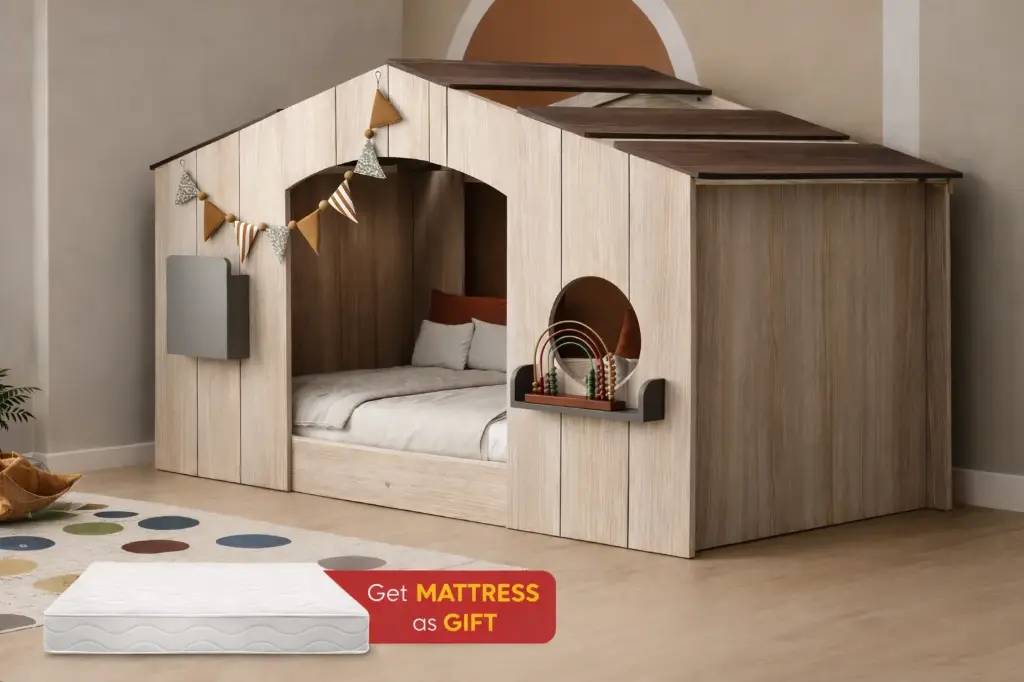 Bundle Offer: Bed Acadia 31576 + Matelas Foam 30892