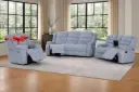 Recliner Sofa 321 Manual - Dawson - Color Grey