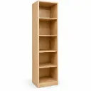 CLOSET LUX  5 SHELVES VANILLA 500 x 2300 x 500