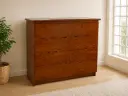 COMMODE AURELIA 4 TIRS ORANGE
