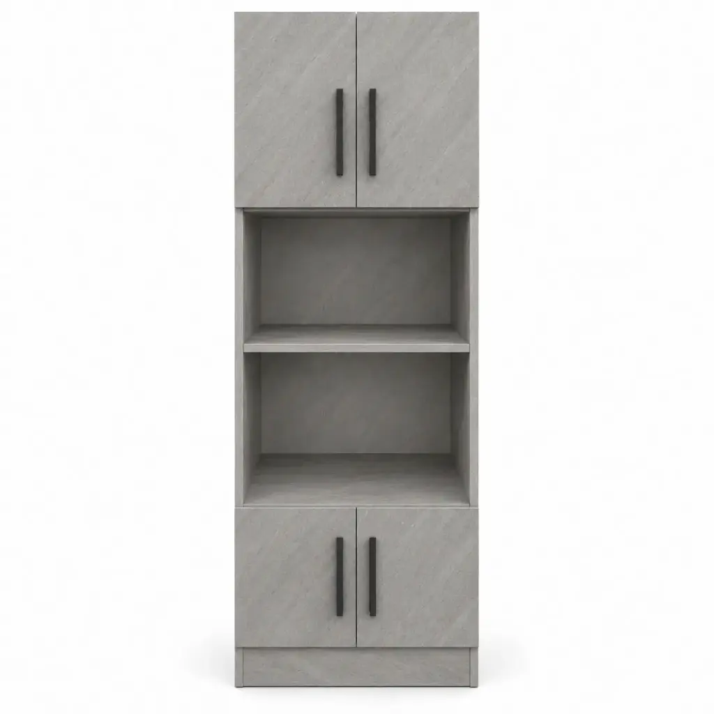 KITCHEN TOWER FANCY PLYWOOD GREY