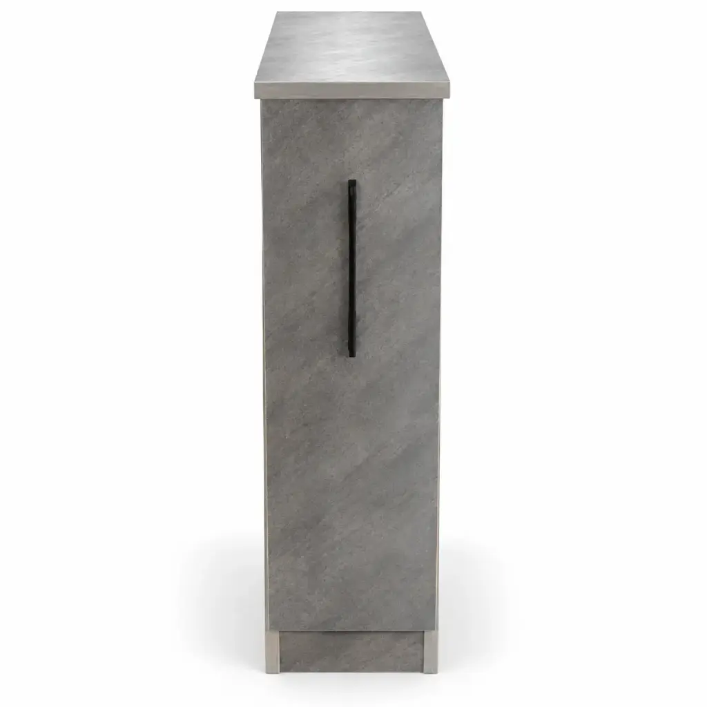 KITCHEN FANCY SPICE RACK PLYWOOD GREY