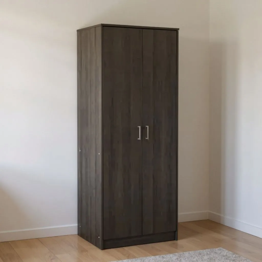 ARMOIRE VENICE 2PTS (2 PC) WALNUT