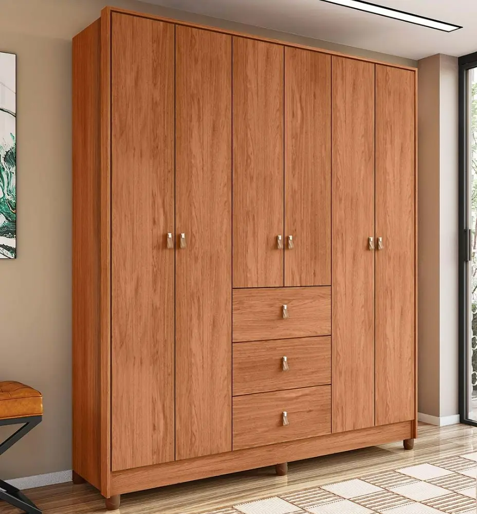 ARMOIRE INTENSE 1.5 4PTS GRAND / 2 PTS PETIT / 3TIRS (2PCS) FREIJO