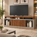 MEUBLE TV AEGON 2PTS HAVANA/FENDI 