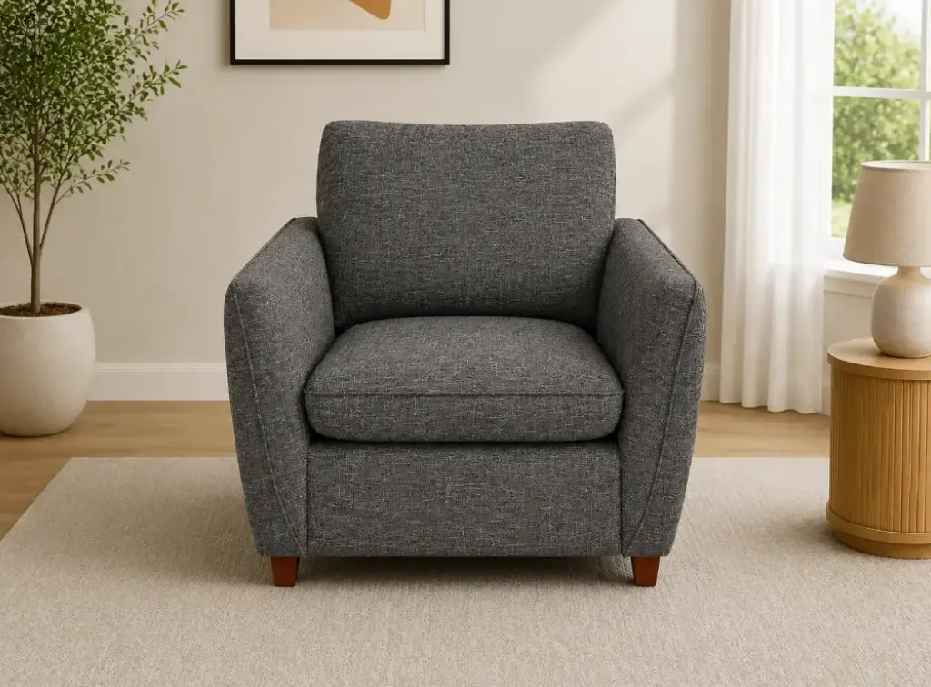 SOFA MEXIA REF MLM-110251 1 SEATER DARK GREY RDG4507-21  