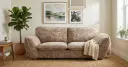SOFA MEXIA REF MLM-110251 3 SEATER BROWN RDG4507-20