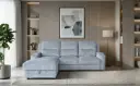 SOFA ANSTED REF 6061# (2PCS) RECLINER GREY ARAGON-93