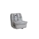 CHAISE ROCKING LEONIA REF 6095# SWIVEL LIGHT GREY ARAGON-93