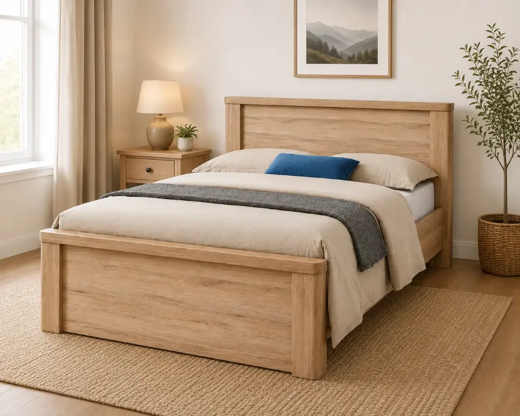 BED OLIVE 6'0 (3PCS) OAK 