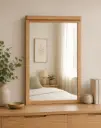 MIRROR OLIVE OAK