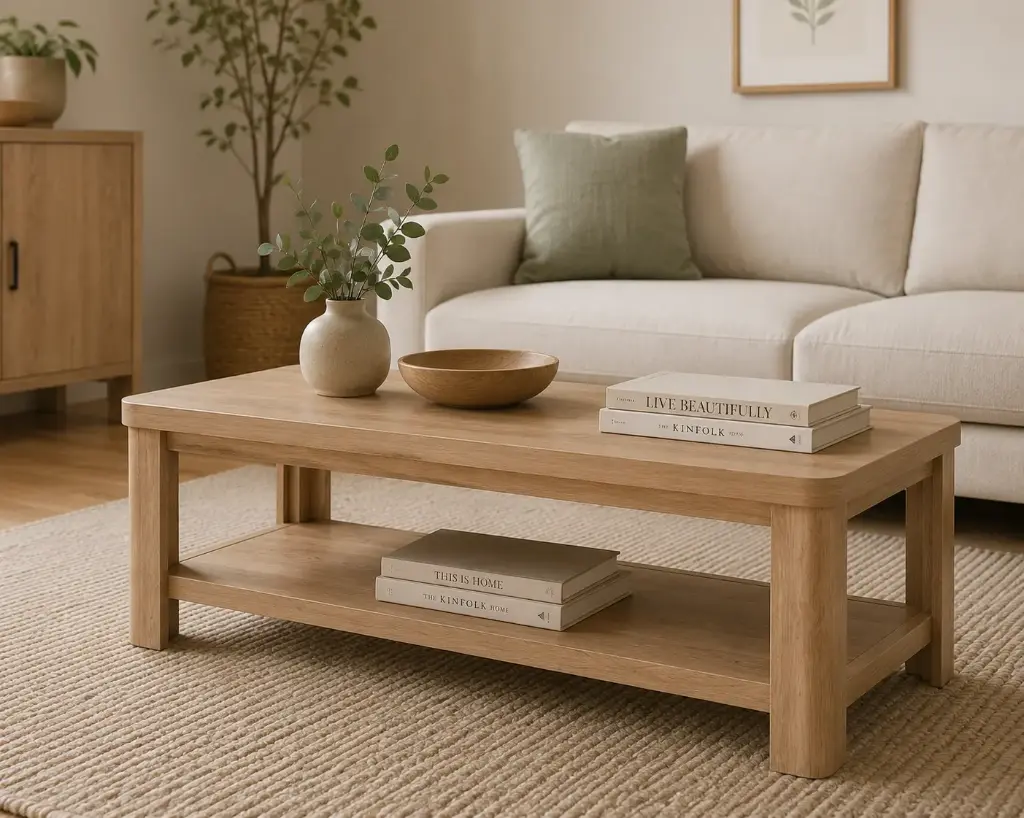 COFFEE TABLE OLIVE OAK
