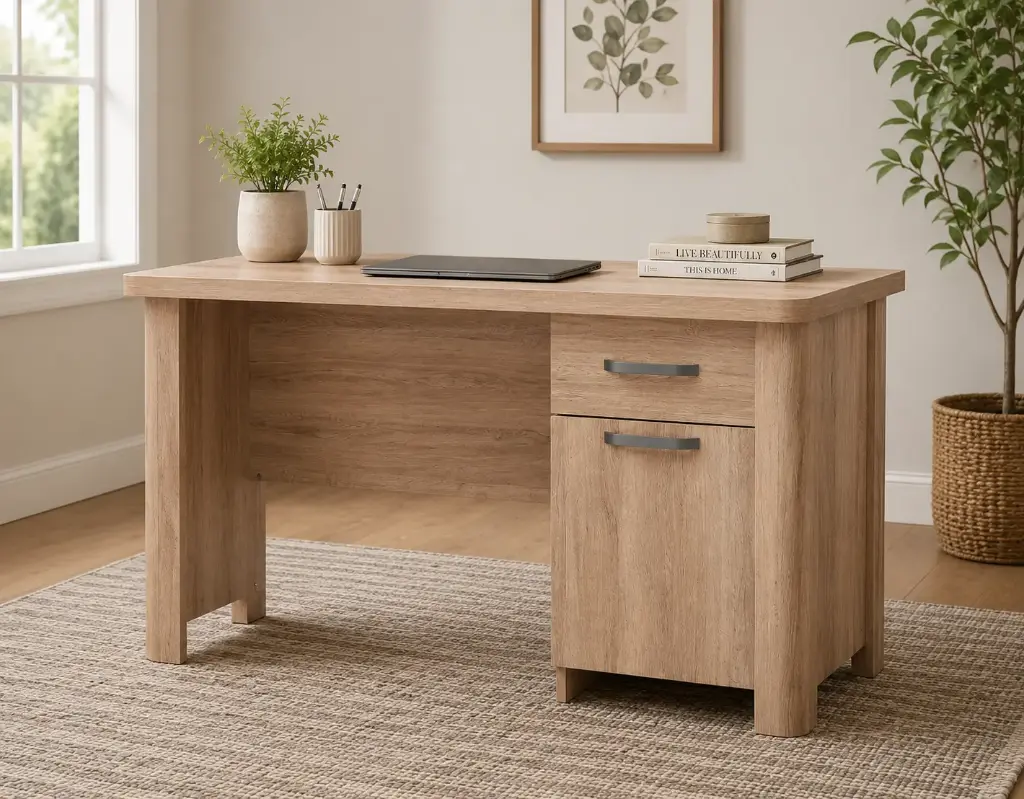 OFFICE TABLE OLIVE OAK