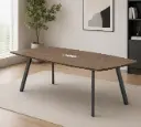 MEETING TABLE BELINGTON REF F20D-22D TORREYA & DARK GREY