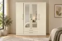 ARMOIRE AKITA REF SP03F-3 4PTS PLAIN METAL  