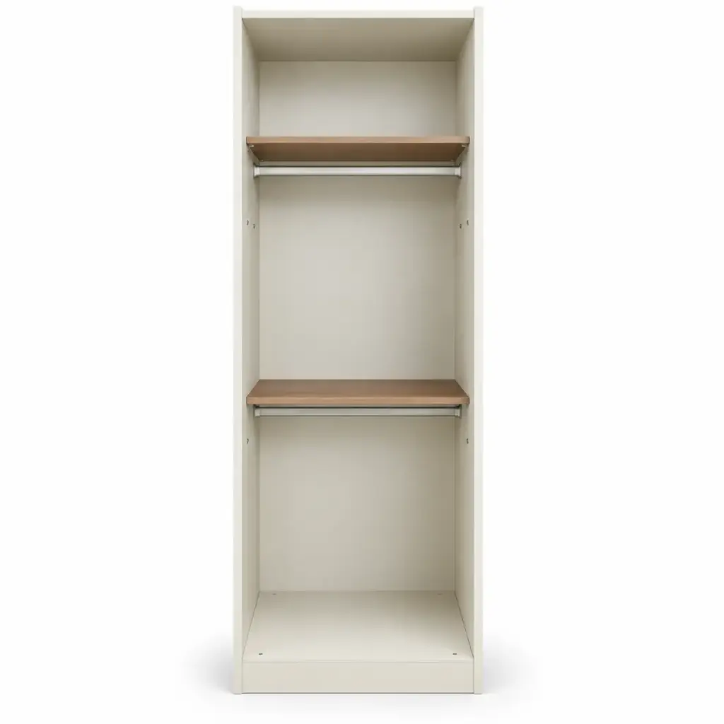 CLOSET ELEGENCIA 2 SHELVES+ 2 HANGER WITH 2 DOOR