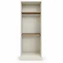 CLOSET ELEGENCIA 2 SHELVES+ 2 HANGER WITH 2 DOOR