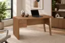 OFFICE TABLE RENAZZO REF ME4122 2 DRWS ALMOND