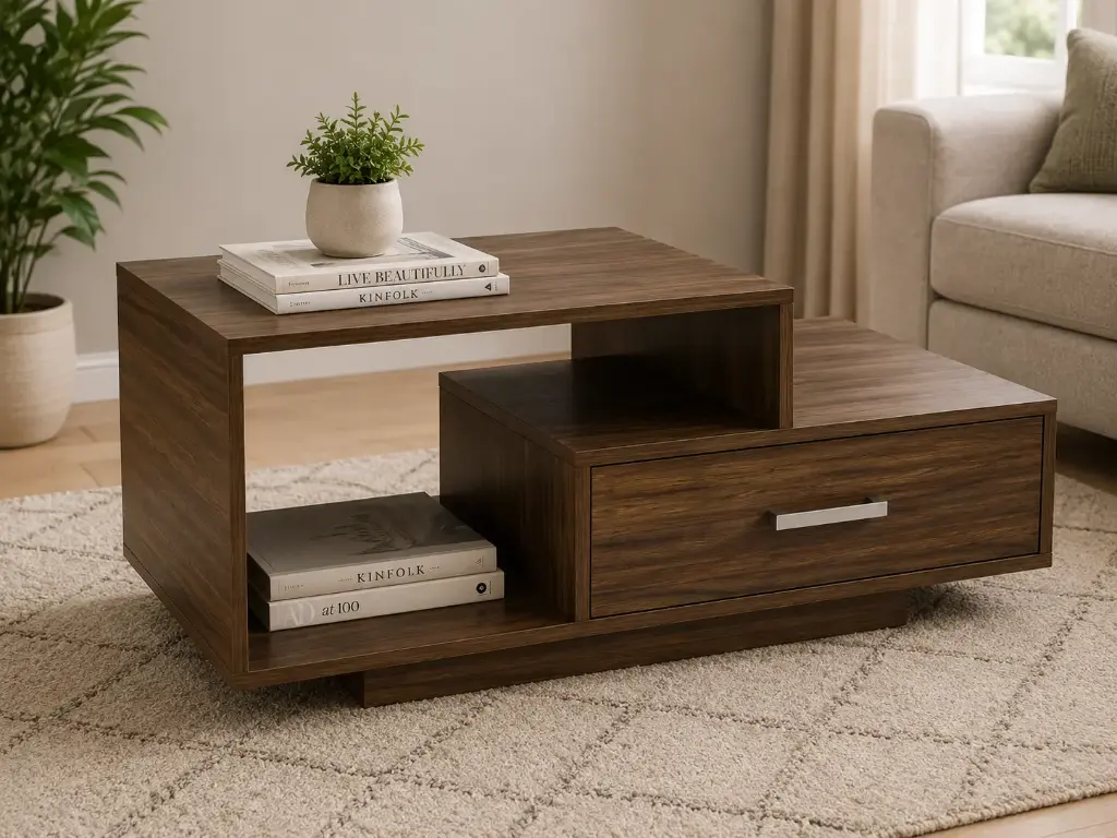 COFFEE TABLE ROTHESAY REF MC2229 RECTANGLE WALNUT