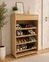 SHOE RACK CONCELICE REF SA3404 ALMOND