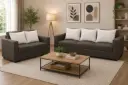 SOFA REDBERRY 3+2 BROWN