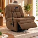 CHAISE ROCKING LEONIA REF 6095# SWIVEL BROWN XT-4