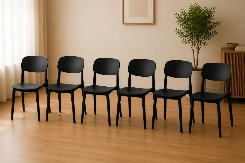 Bundle Offer: 6 CHAISE BRANT 32203 BLACK