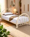 BED LENOX (DIY) REF M-64 3'0 190 X 90CM CREAM