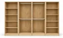 CLOSET LUCY BUNDLE HANGER + SHELVES