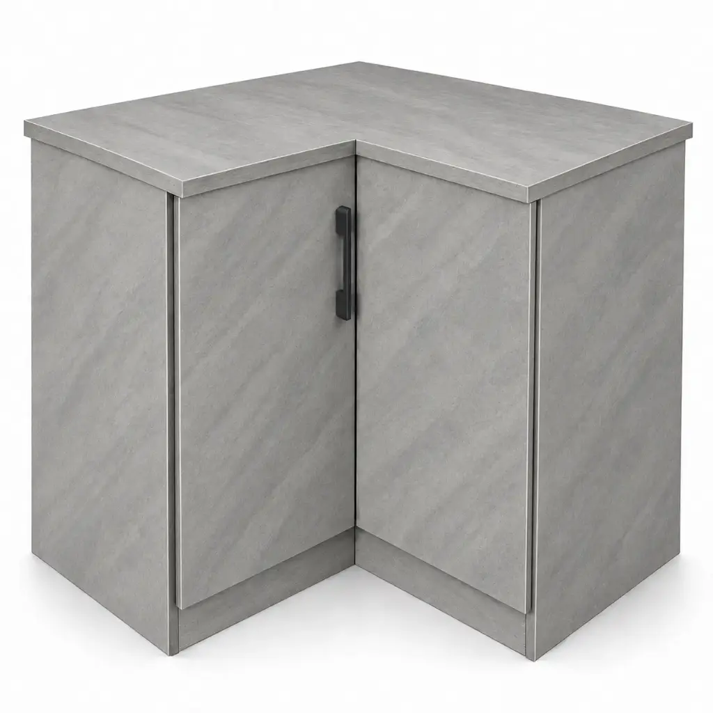 BASE UNIT FANCY CORNER PLYWOOD GREY