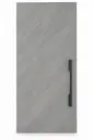 WALL UNIT FANCY 1 DOOR LHS PLYWOOD GREY 