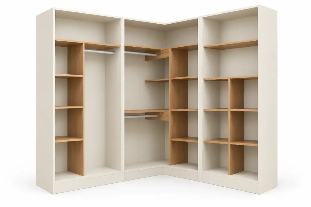 CLOSET ELEGENCIA WITH DOORS BUNDLE 180*180 CM