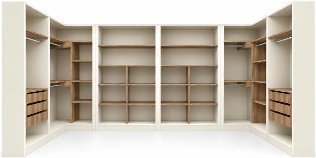 CLOSET ELEGENCIA BUNDLE 180*360*180 CM