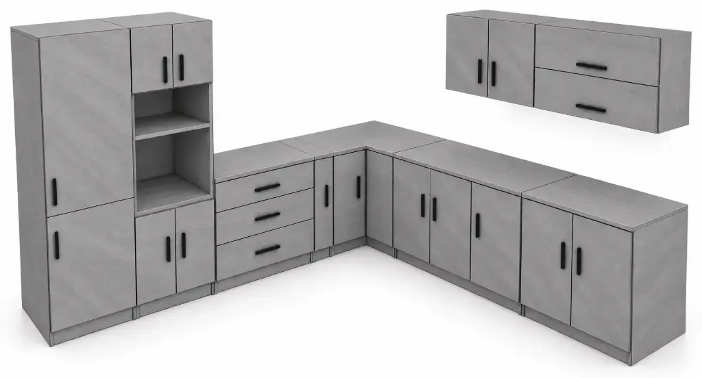 FANCY PLYWOOD GREY 310 * 290 CM BUNDLE