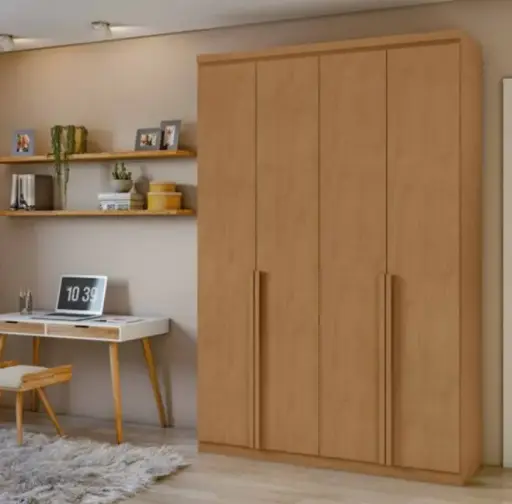 [29489] ARMOIRE ALONZO (3PC)      4 PTS ALMOND CLEAN