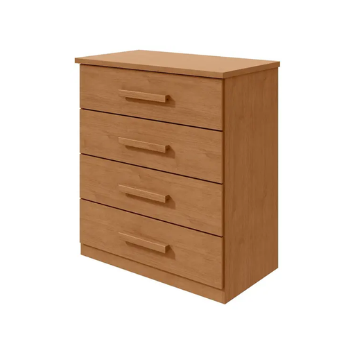 [28869] COMMODE BAIAO 4 TIRS ALMOND CLEAN