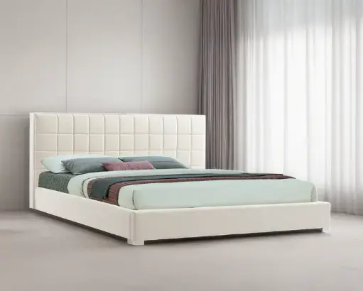 [29888] BED BEAFORD REF AEC137 5'0 REMB - LIGHT BROWN