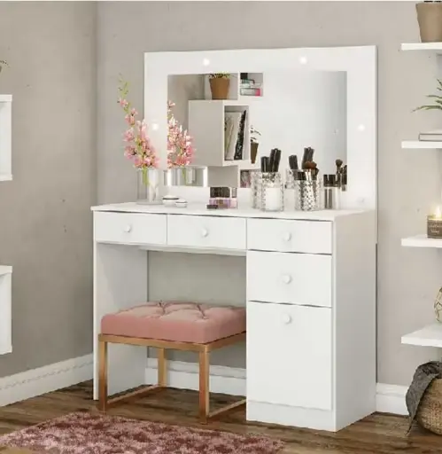 [29096] COIFFEUSE CHANEL REF D900-05 1 PT 4 TIRS WHITE