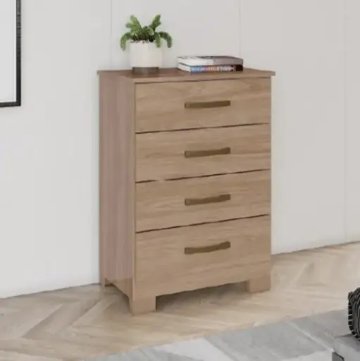 [28759] COMMODE ELLA REF D739-198 4 TIRS JEQUITIBA GLOSS
