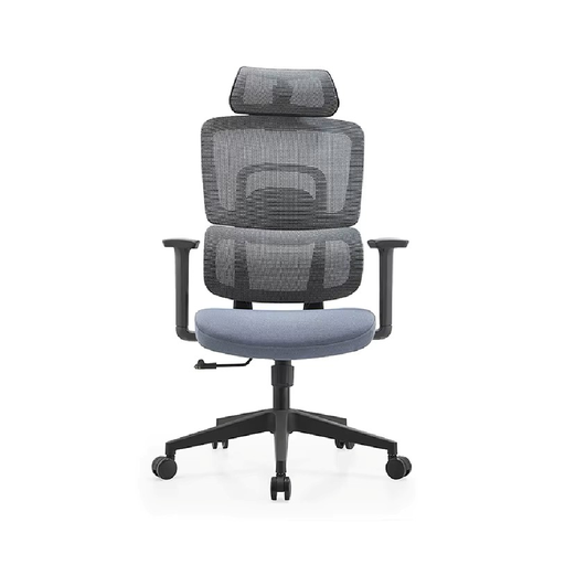 [29899] OFFICE CHAIR GARY- H HIGH BACK ERGONOMIC MESH GREY