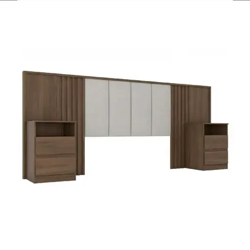 [29093] BED GRECIA REF D610-529 5'0 REMB - HEADBOARD ONLY CASTANHO HP