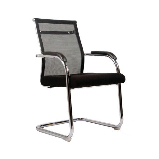 [29903] OFFICE CHAIR LILY-V (5 IN 1) VISITOR MESH BLACK