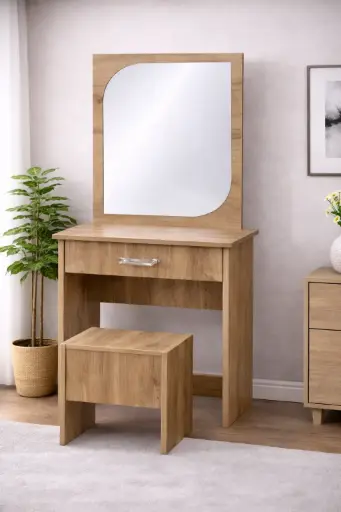 [29204] COIFFEUSE MALIBU N/A WITH POUFF HUTIT