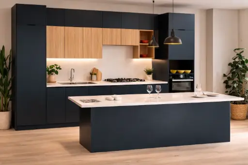 [28821] KITCHEN MONSOON SET BROWN