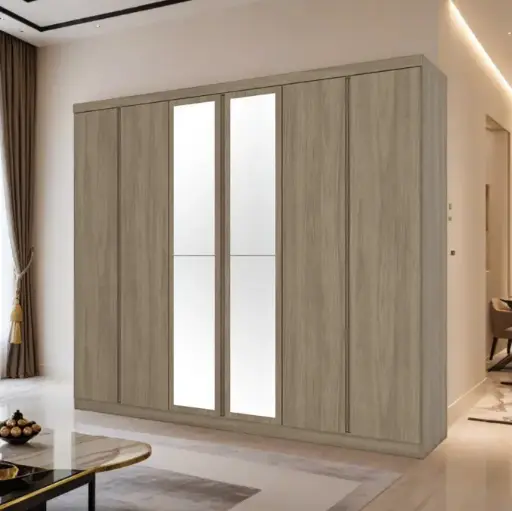 [26520] ARMOIRE NAZARIO REF D252-94 (5PC) 6 PTS RUSTICO