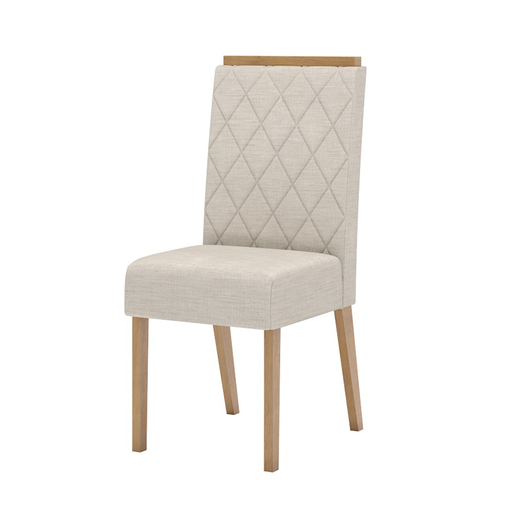 [28775] CHAISE NINA (2 IN 1) REF S32-502 DINING NATURE / LINEN