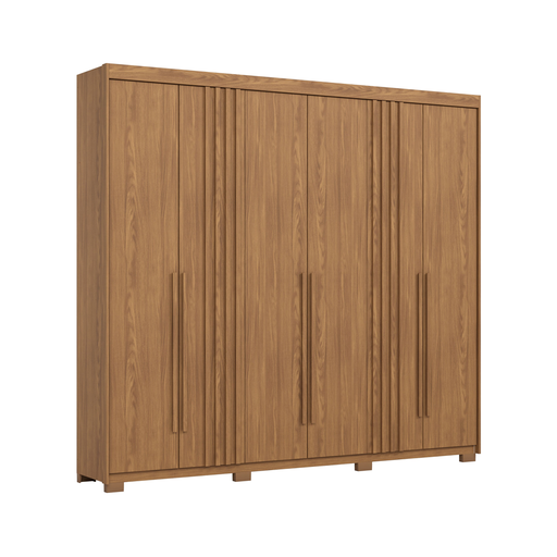 [29911] ARMOIRE NORTON REF D325-128 (3PC) 6 PTS + 4 TIRS NATURE