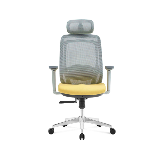 [29900] OFFICE CHAIR ICON - HG PLUS HIGH BACK ERGONOMIC MESH GREY