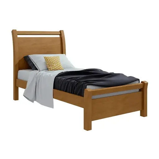 [28875] BED REALI (3PC) 3'0 ALMOND CLEAN 