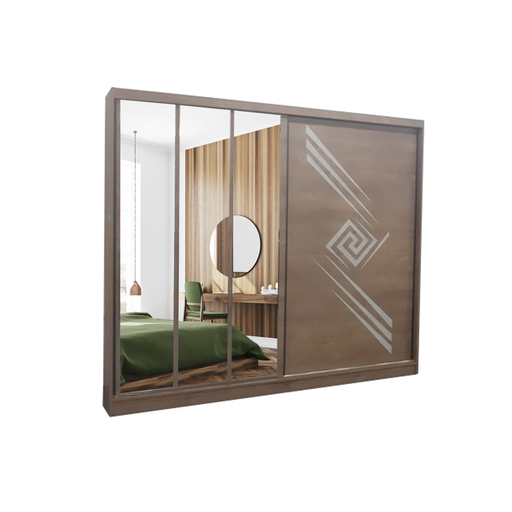 [28571] ARMOIRE ROMA SLIDING GRAND FORMAT - DESIGN LASER HUTIT